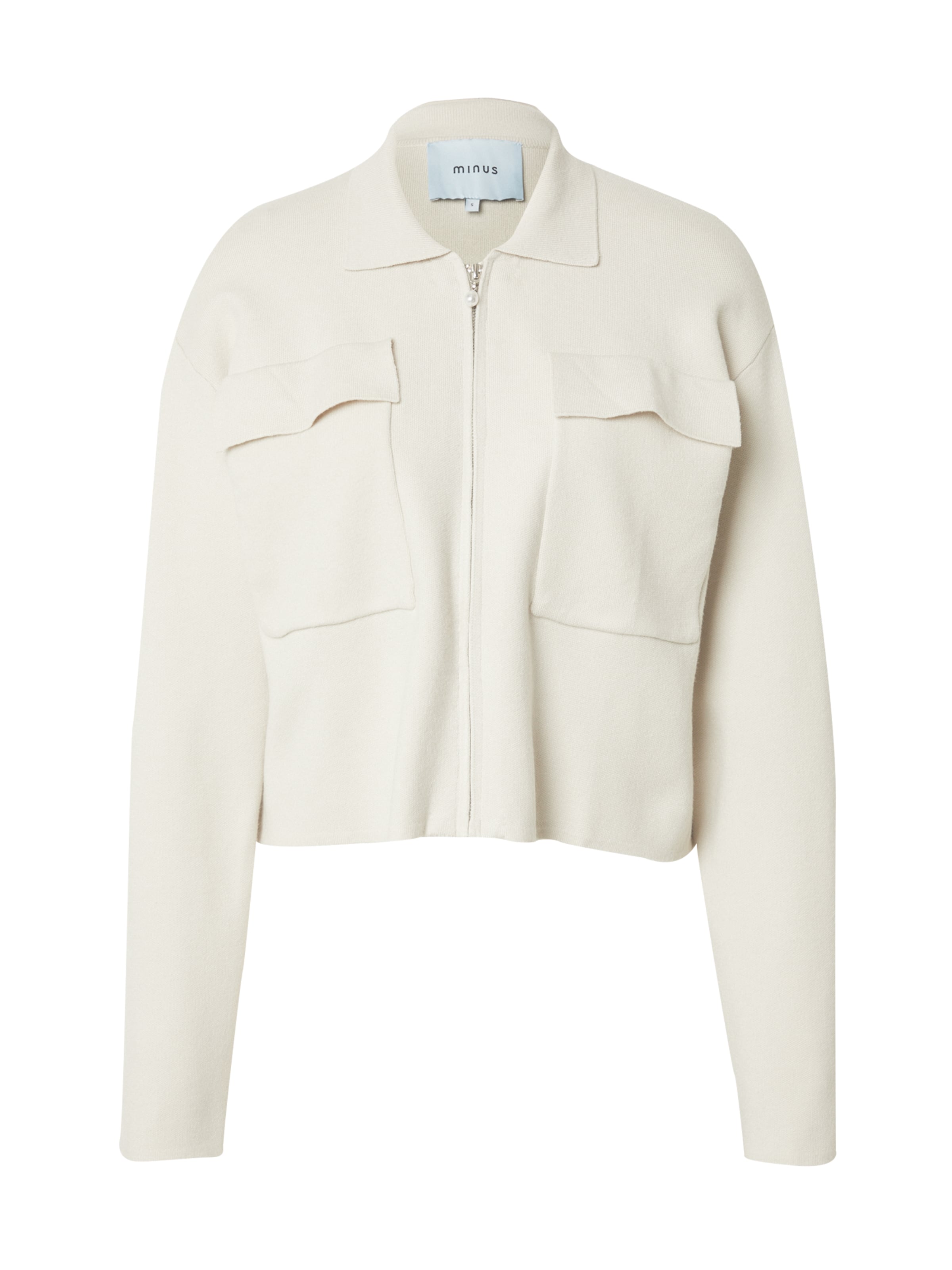 Giacchetta 'Tammy' di minus in beige: frontale