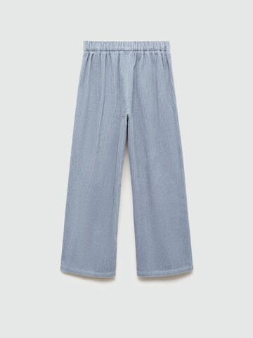 MANGO KIDS Wide Leg Housut 'LUCIA' värissä sininen