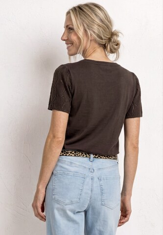 STREET ONE Shirt in Brown