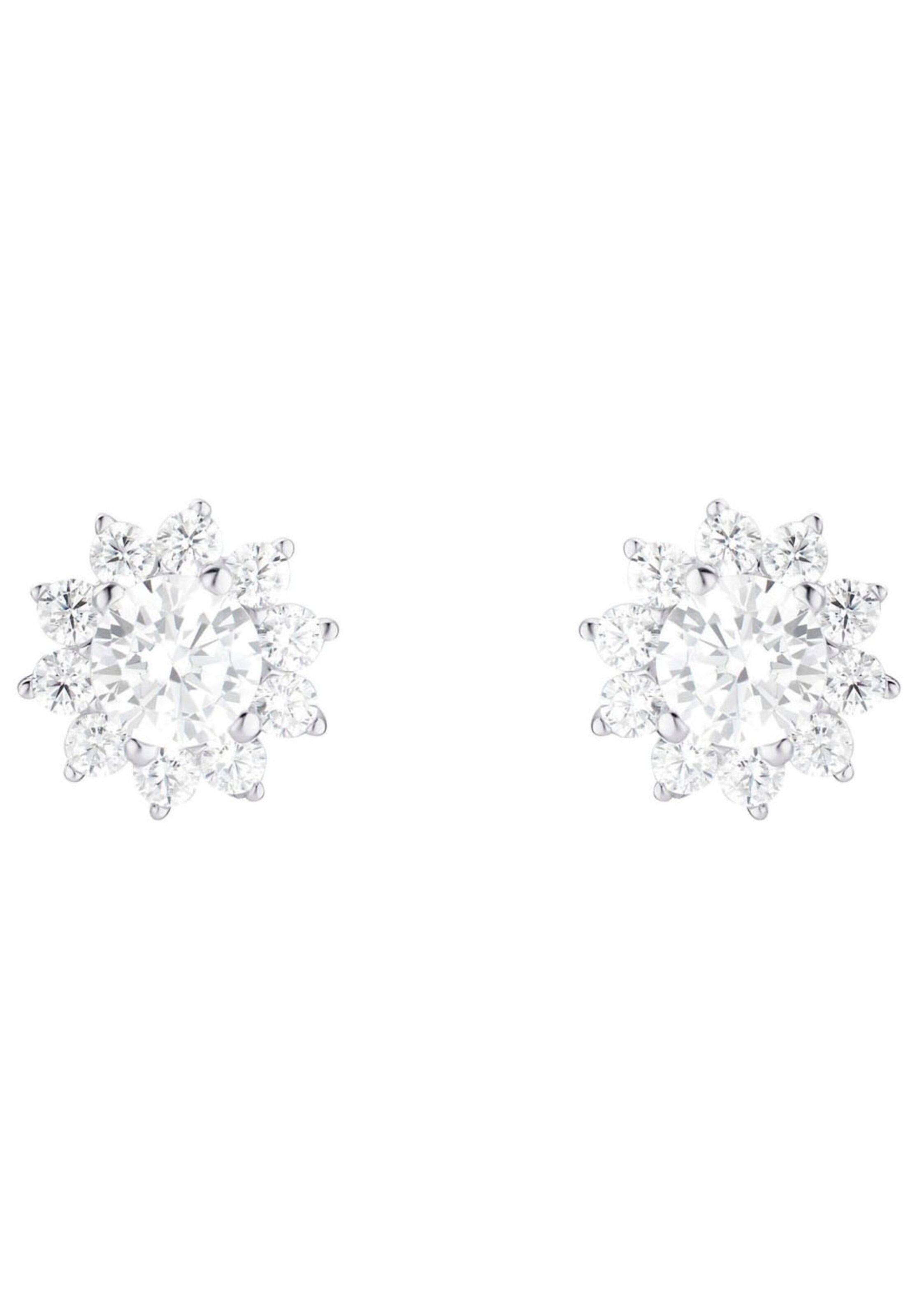 AMOR Earrings in Silver: front