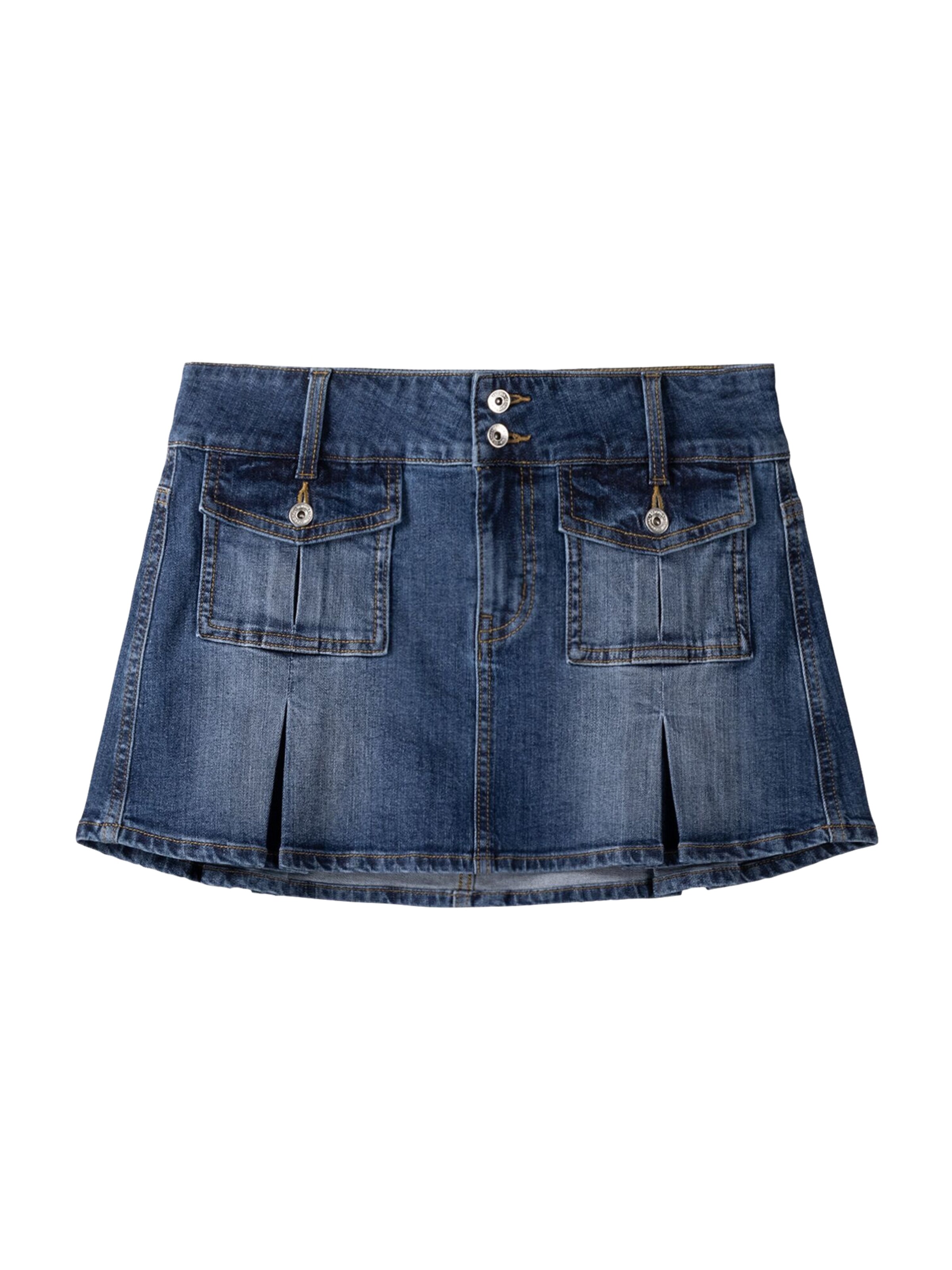 Bershka Kjol i blå: framsida