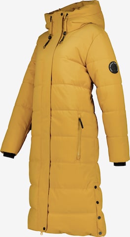 Manteau d’hiver 'Katia' Alife and Kickin en jaune