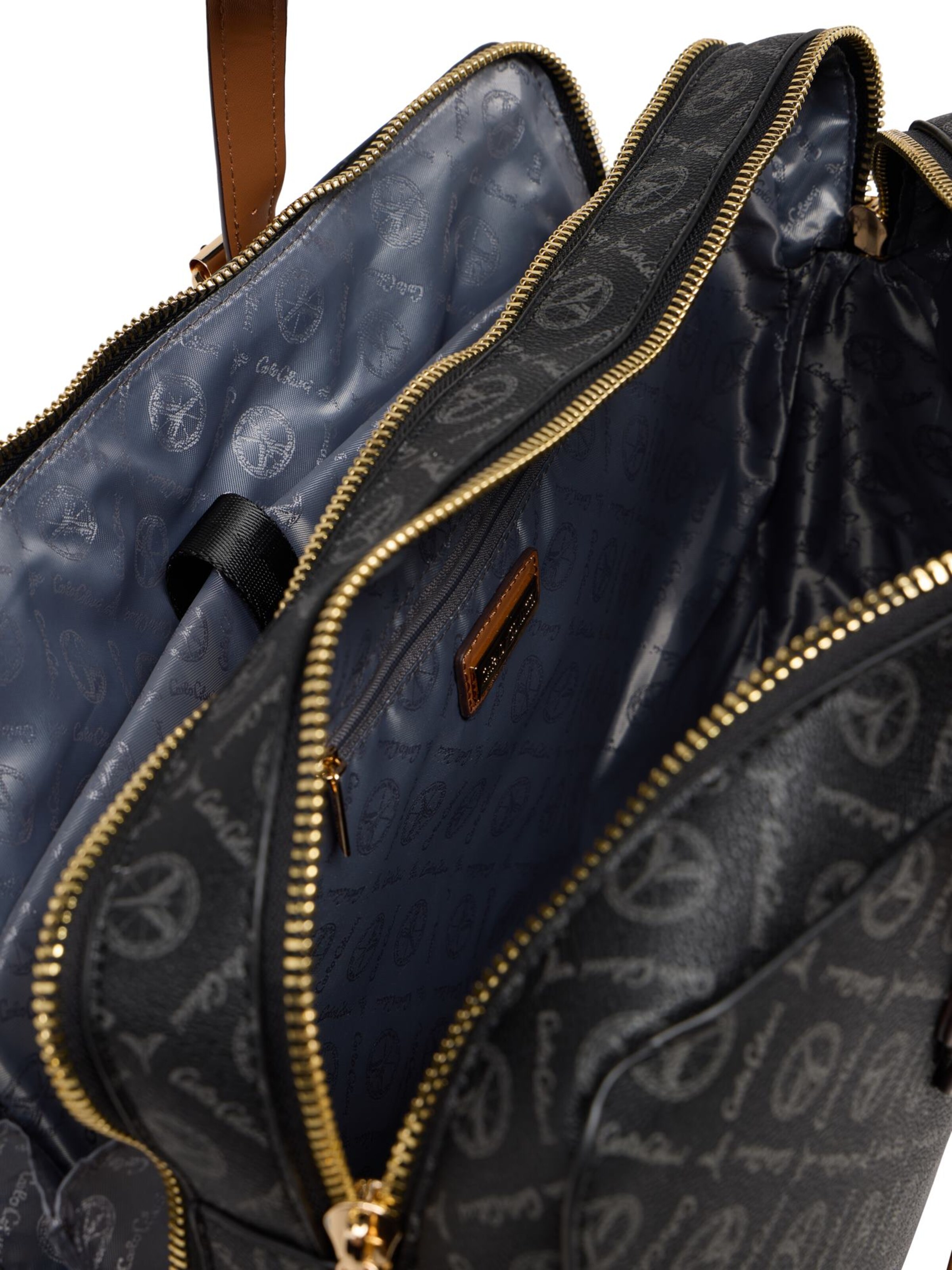 Carlo Colucci Laptop bag ' Desiderati ' in Black