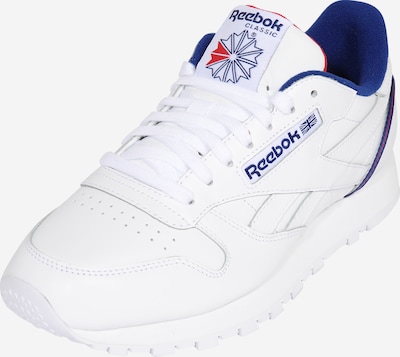 Reebok Classic Baskets basses en bleu / blanc, Vue avec produit