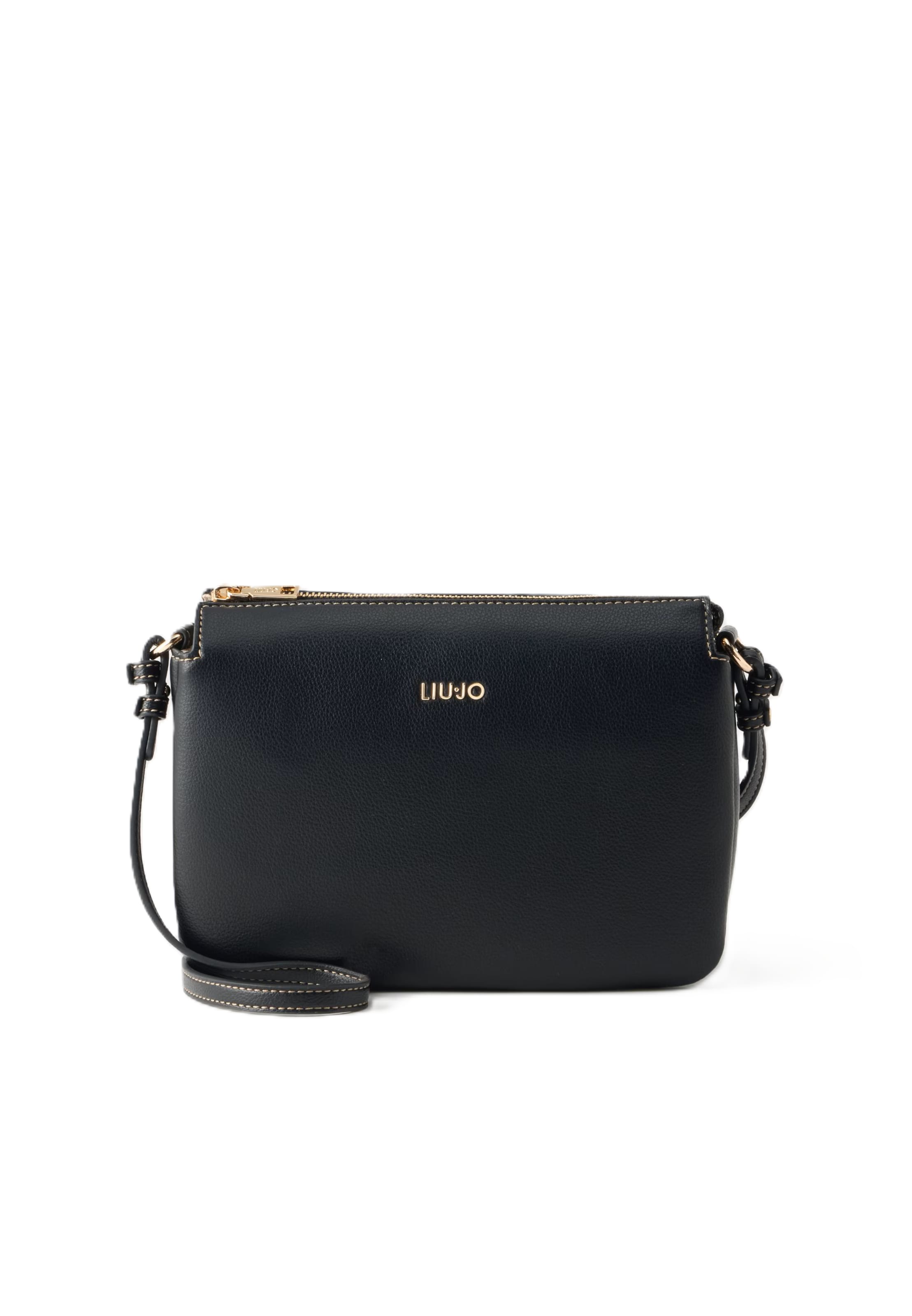 Liu Jo - Bolso de hombro en negro: frente