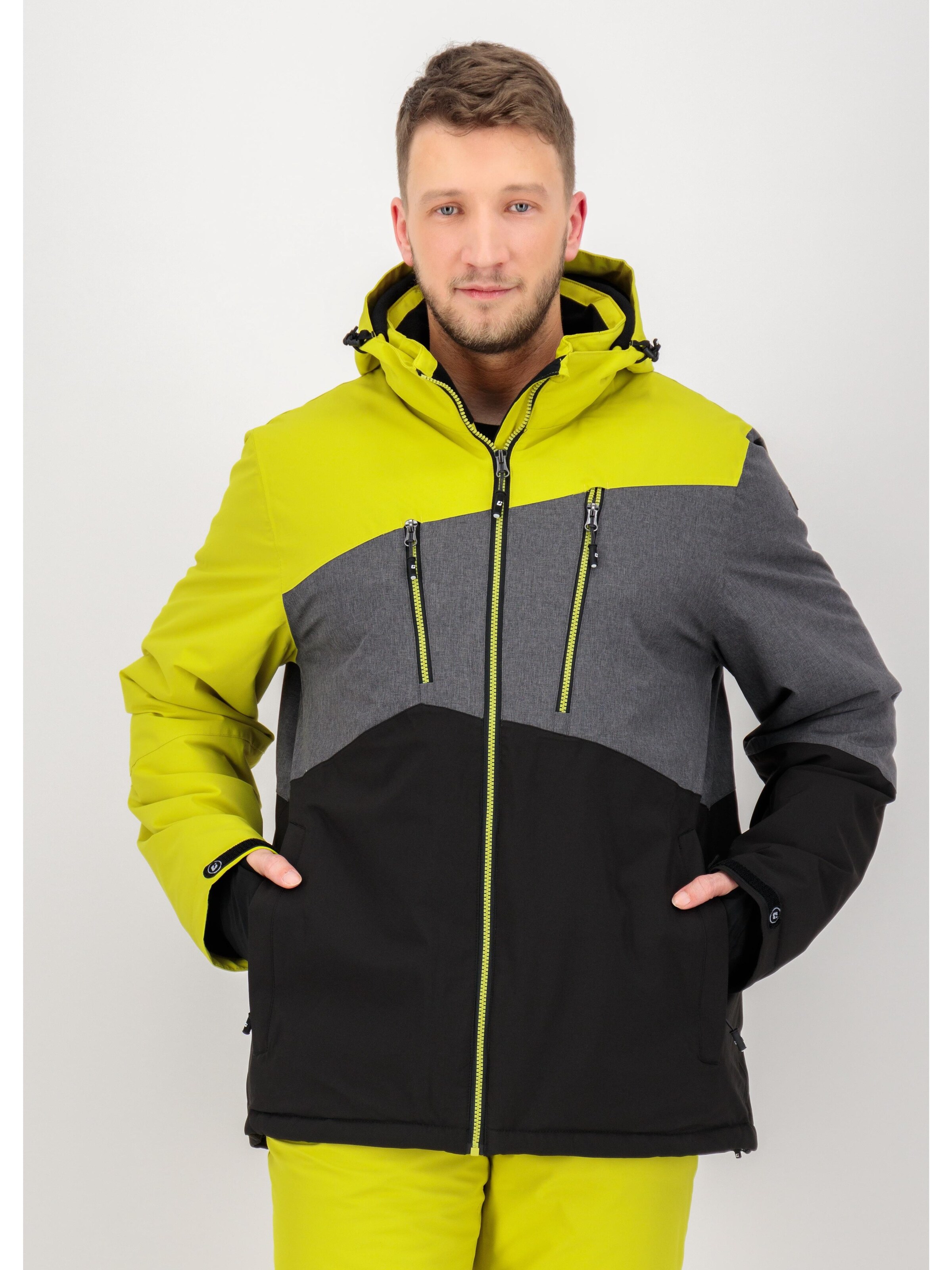 Giacca invernale 'KSW 306' di KILLTEC in giallo: frontale