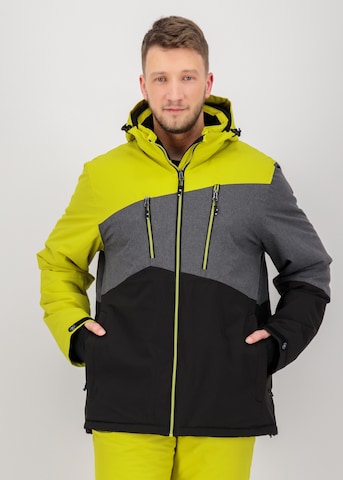 KILLTEC Winterjacke 'KSW 306' in Gelb: Vorderseite