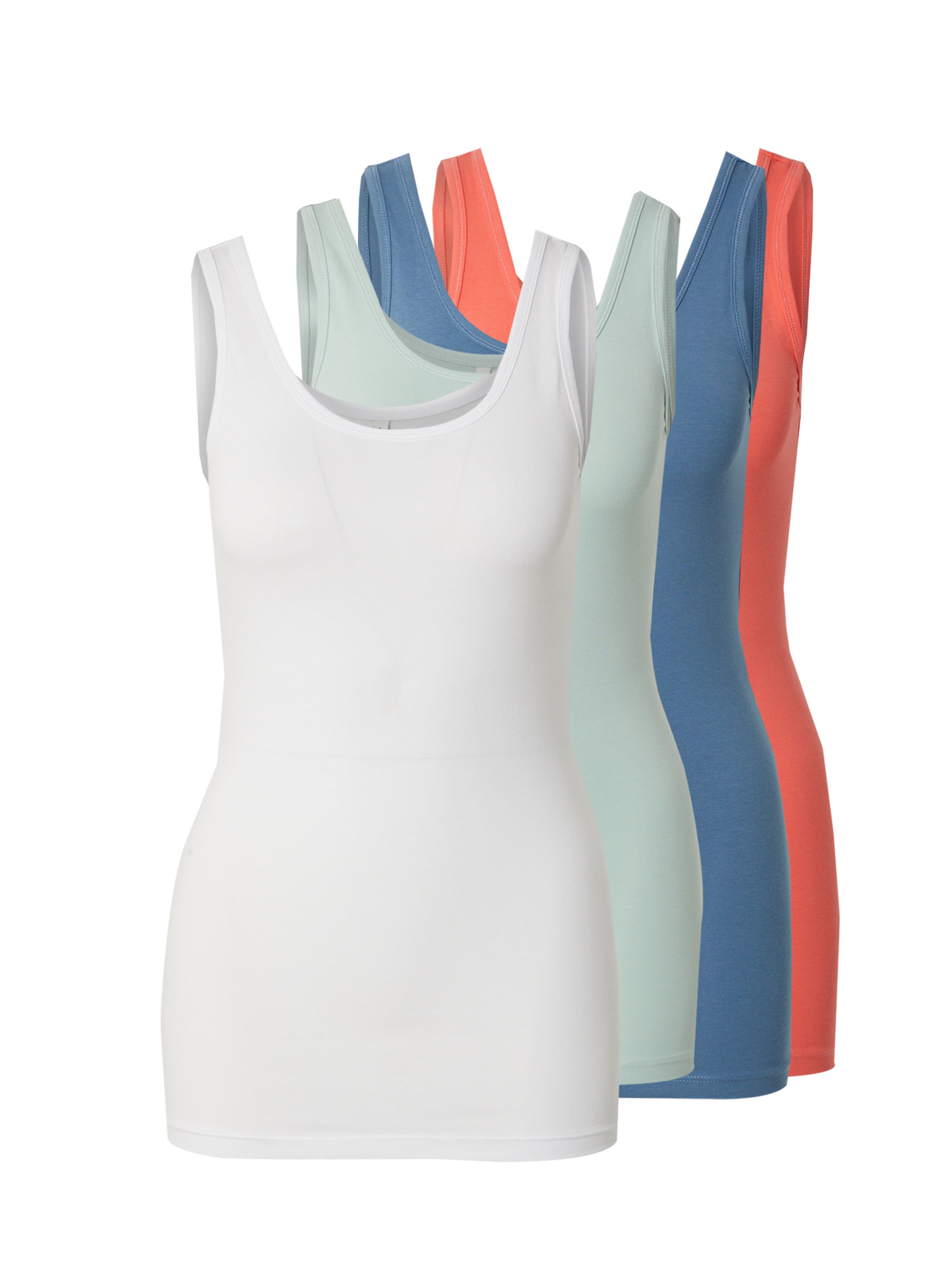 ONLY Top 'ONLLIVE LUV' u crno plava / pastelno zelena / svijetlocrvena / bijela, Pregled proizvoda