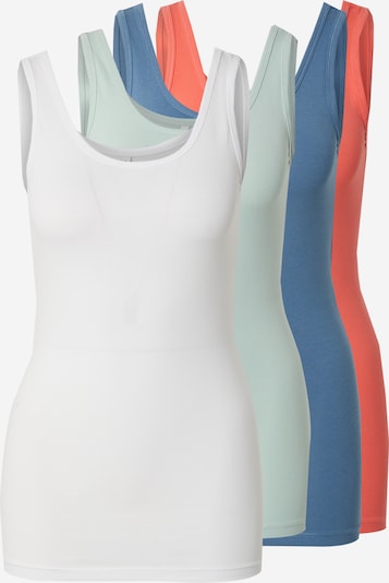 ONLY Top 'ONLLIVE LUV' u crno plava / pastelno zelena / svijetlocrvena / bijela, Pregled proizvoda