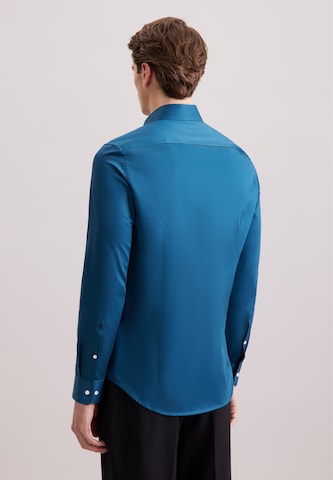 Coupe slim Chemise 'SMART CLASSICS' SEIDENSTICKER en bleu