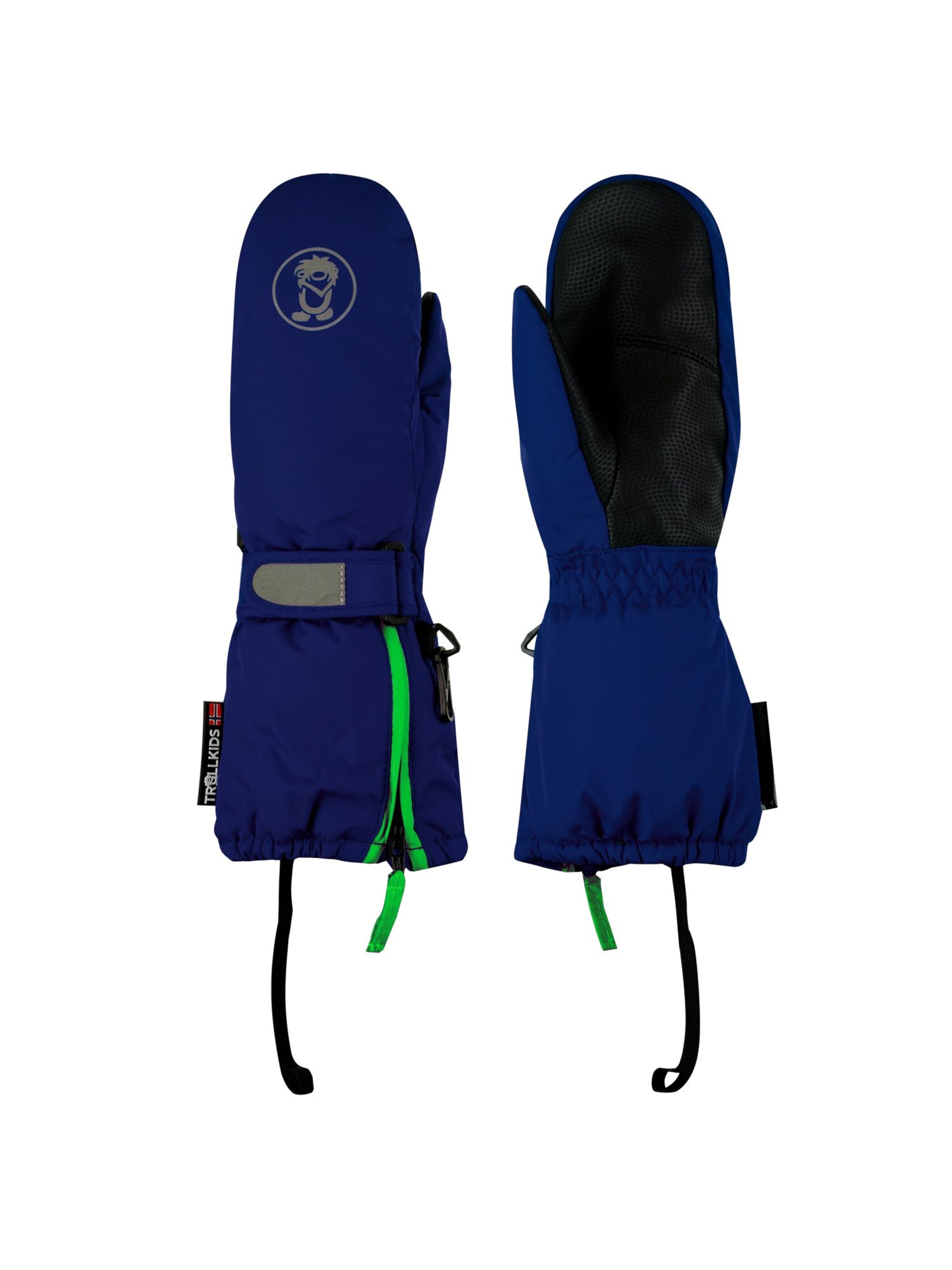 TROLLKIDS Gloves in Blue: front