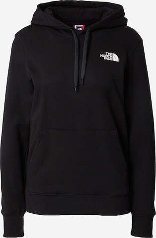 THE NORTH FACE - Sweatshirt em preto: frente