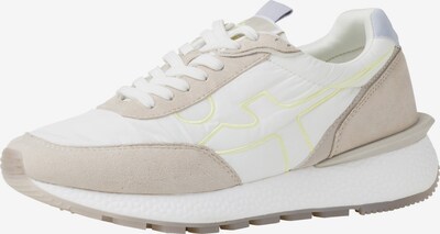 Tamaris Fashletics Sneaker in beige / hellgelb / weiß, Produktansicht