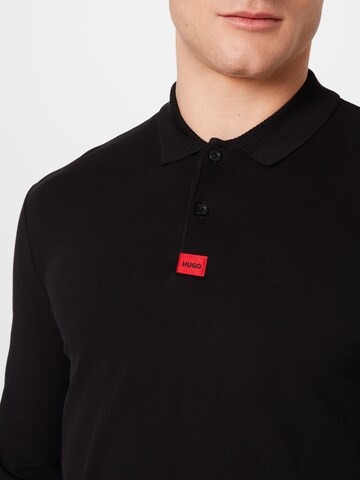 HUGO Red - Camisa 'Deresolo' em preto