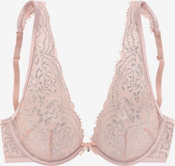 LASCANA Triangle Bra in Pink: front