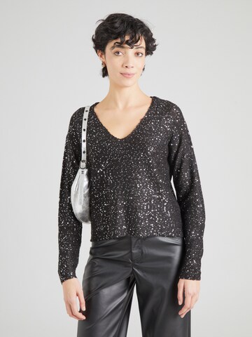 Pulover 'VMLEILANI' de la VERO MODA pe negru: față
