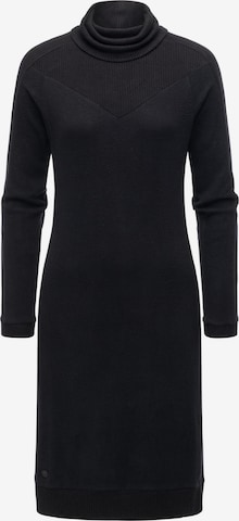 Ragwear Jurk 'Peona' in Zwart: voorkant