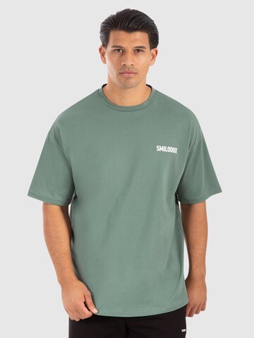 T-Shirt ' Cyris ' Smilodox en vert : devant
