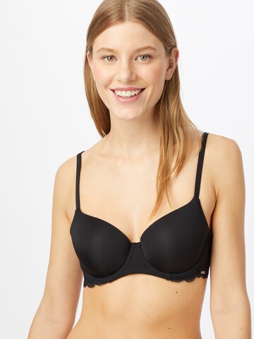 T-shirt Reggiseno 'Angie' di Hunkemöller in nero: frontale