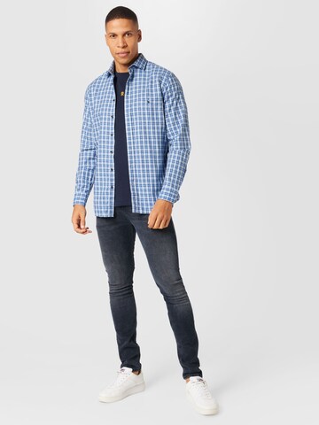 OLYMP Regular fit Button Up Shirt in Blue