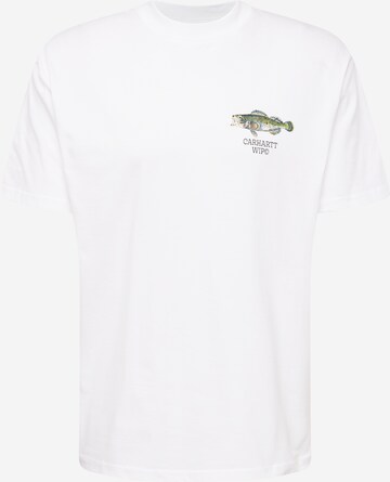 Carhartt WIP T-Shirt 'Fish' in Weiß: predná strana