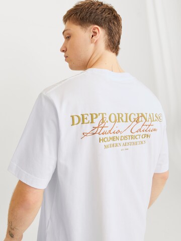 Maglietta 'JORIslington' di JACK & JONES in bianco