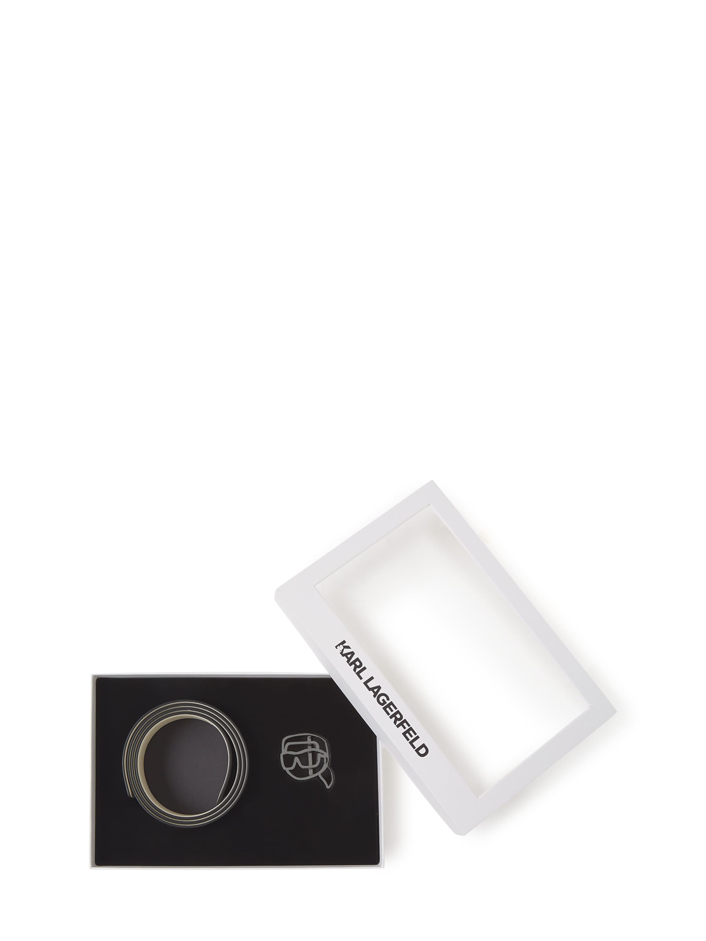 Karl Lagerfeld Ремень 'Ikon' в Черный