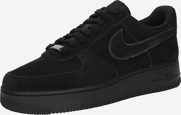 Baskets basses 'AIR FORCE 1 '07 LV8' Nike Sportswear en noir : devant