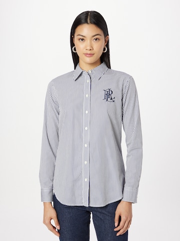 Lauren Ralph Lauren Bluse 'JAMELKO' in Blau: predná strana