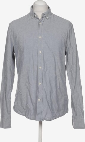 ARMEDANGELS Button Up Shirt in 6XL in Blue: front