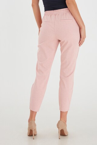 b.young Slim fit Pleat-Front Pants in Pink
