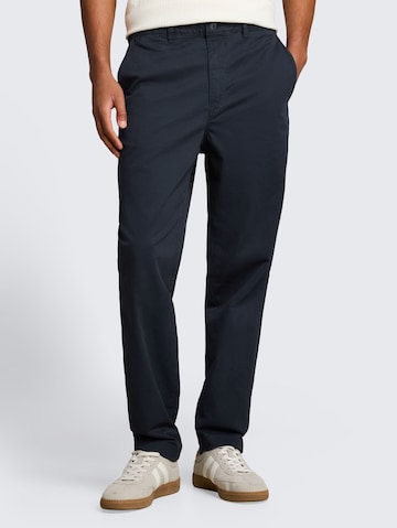 Regular Pantalon chino TOM TAILOR DENIM en bleu : devant