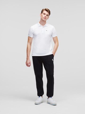 Karl Lagerfeld Tapered Broek in Zwart