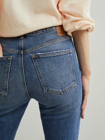 PIECES Regular Jeans 'Eda' in Blauw