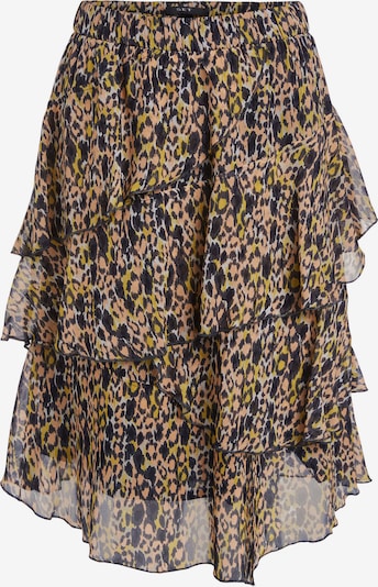 SET Rok in de kleur Geel / Abrikoos / Zwart / Wit, Productweergave