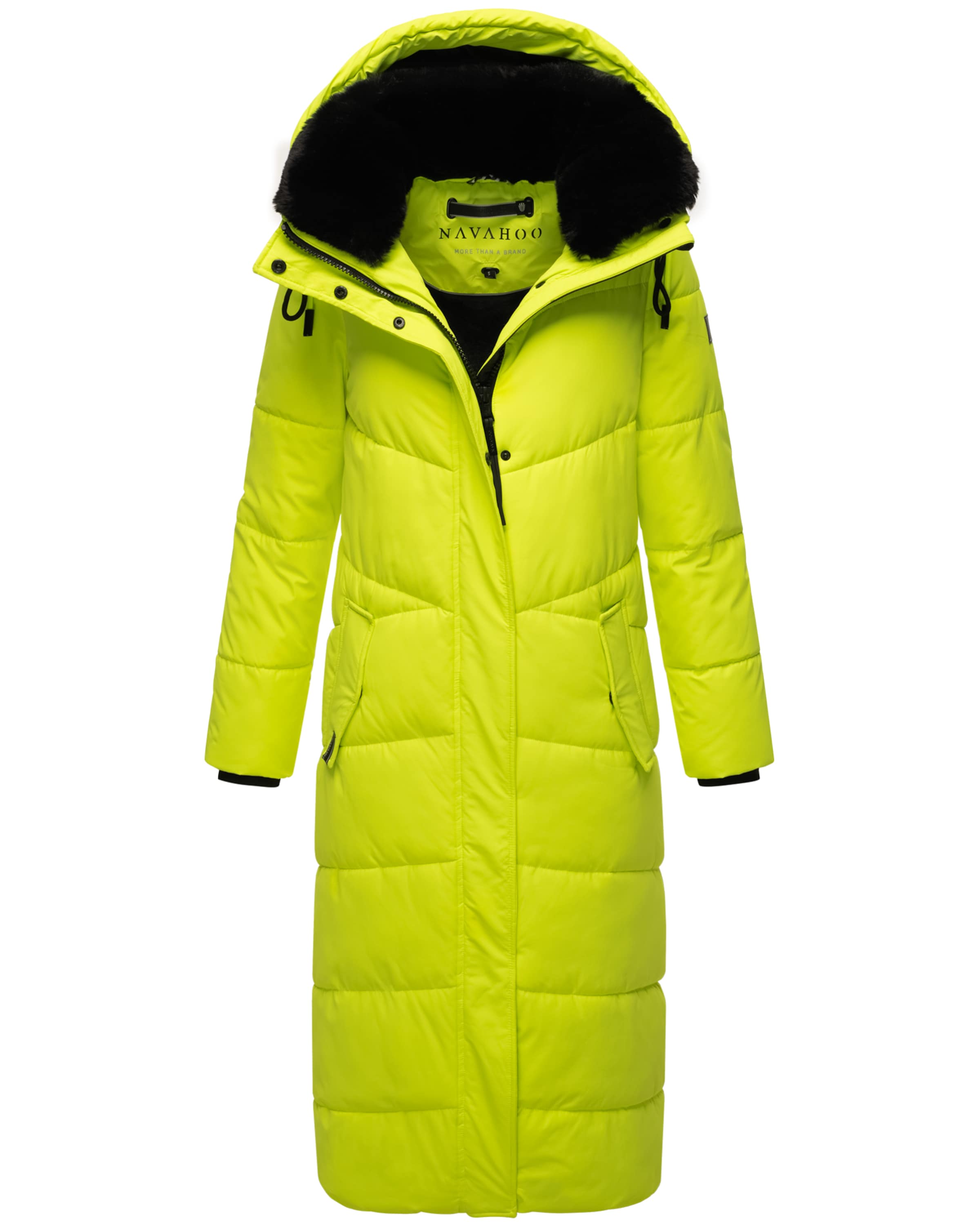 NAVAHOO Wintermantel 'Hingucker XIV' in Grün