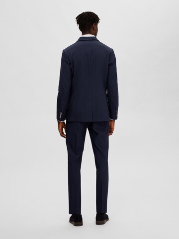 SELECTED HOMME Regular fit Colbert 'Corby' in Blauw