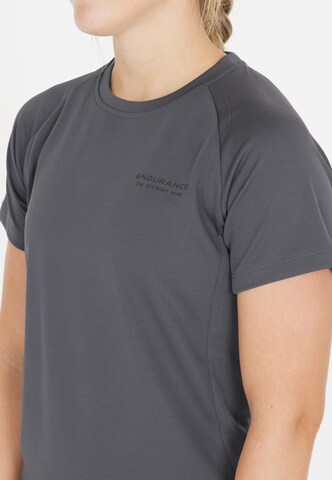 ENDURANCE Performance shirt 'Crusoe' in Grey