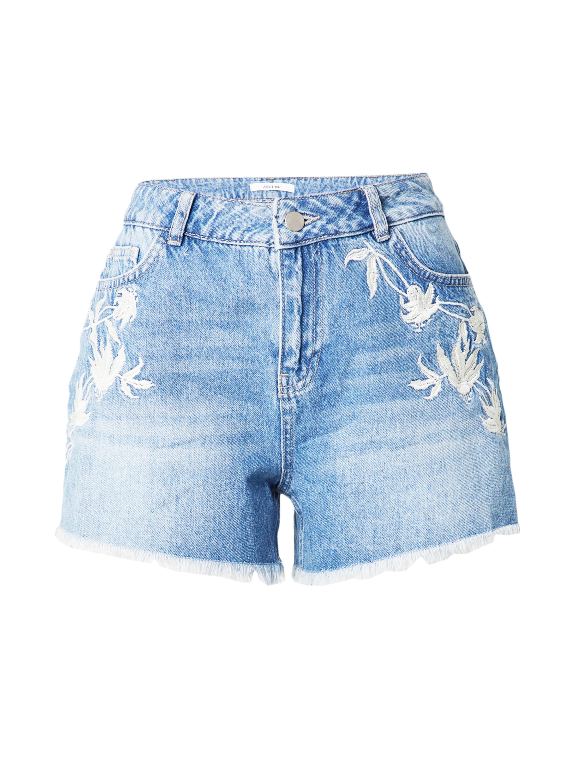ABOUT YOU Jeans 'Gemma Shorts' i blue denim, Produktvisning