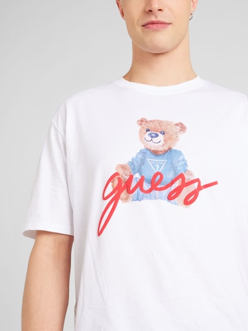 GUESS - Camiseta en blanco