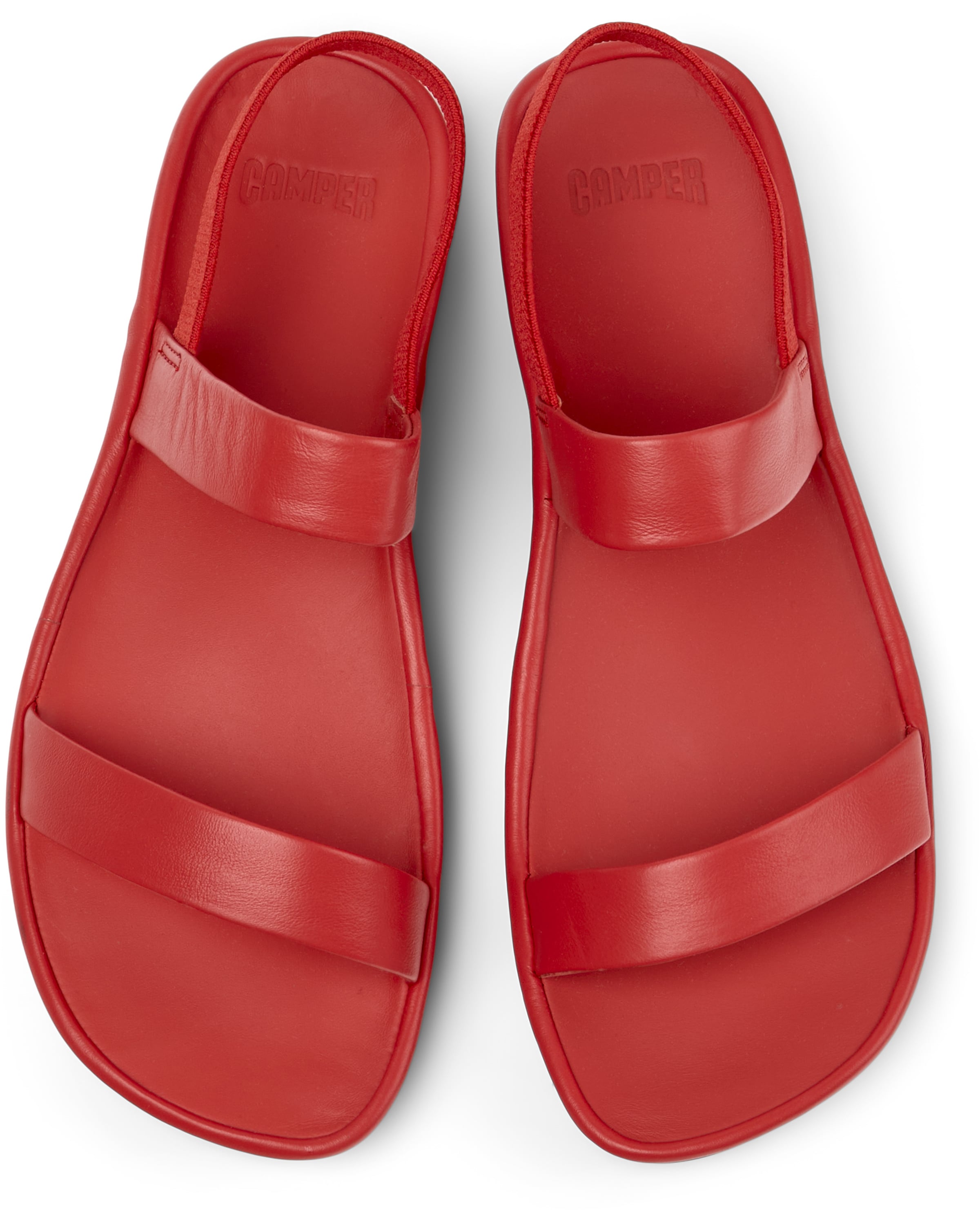 CAMPER Sandalen 'Right Isla' in Rot