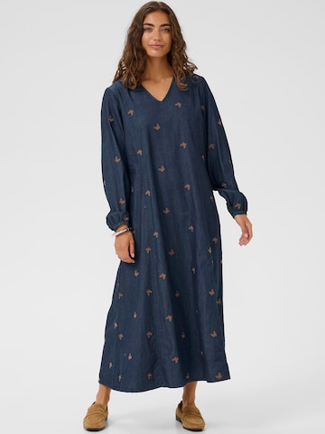 CULTURE Oversized Dress 'Michelle' in Blue: front