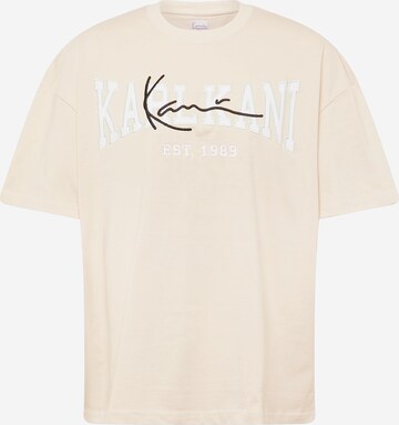 T-Shirt Karl Kani en blanc : devant