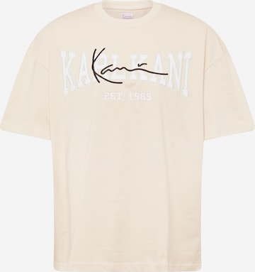 T-Shirt Karl Kani en blanc : devant