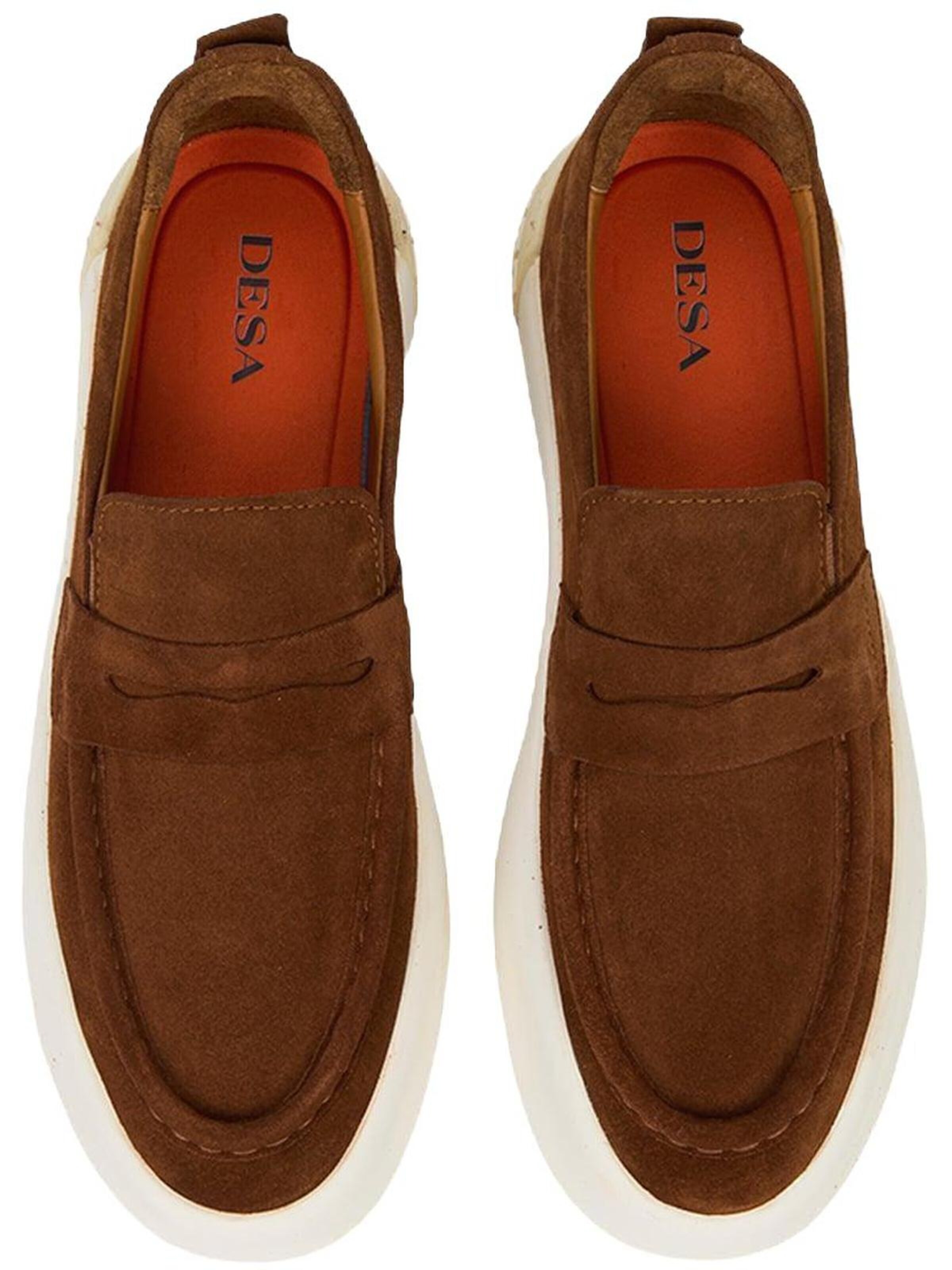 Desa Classic Flats 'Beleg' in Brown