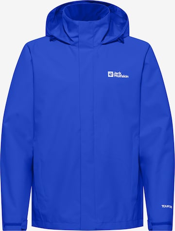 JACK WOLFSKIN Outdoorjacke in Blau: Vorderseite
