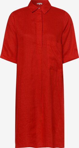 Robe-chemise Marie Lund en rouge : devant