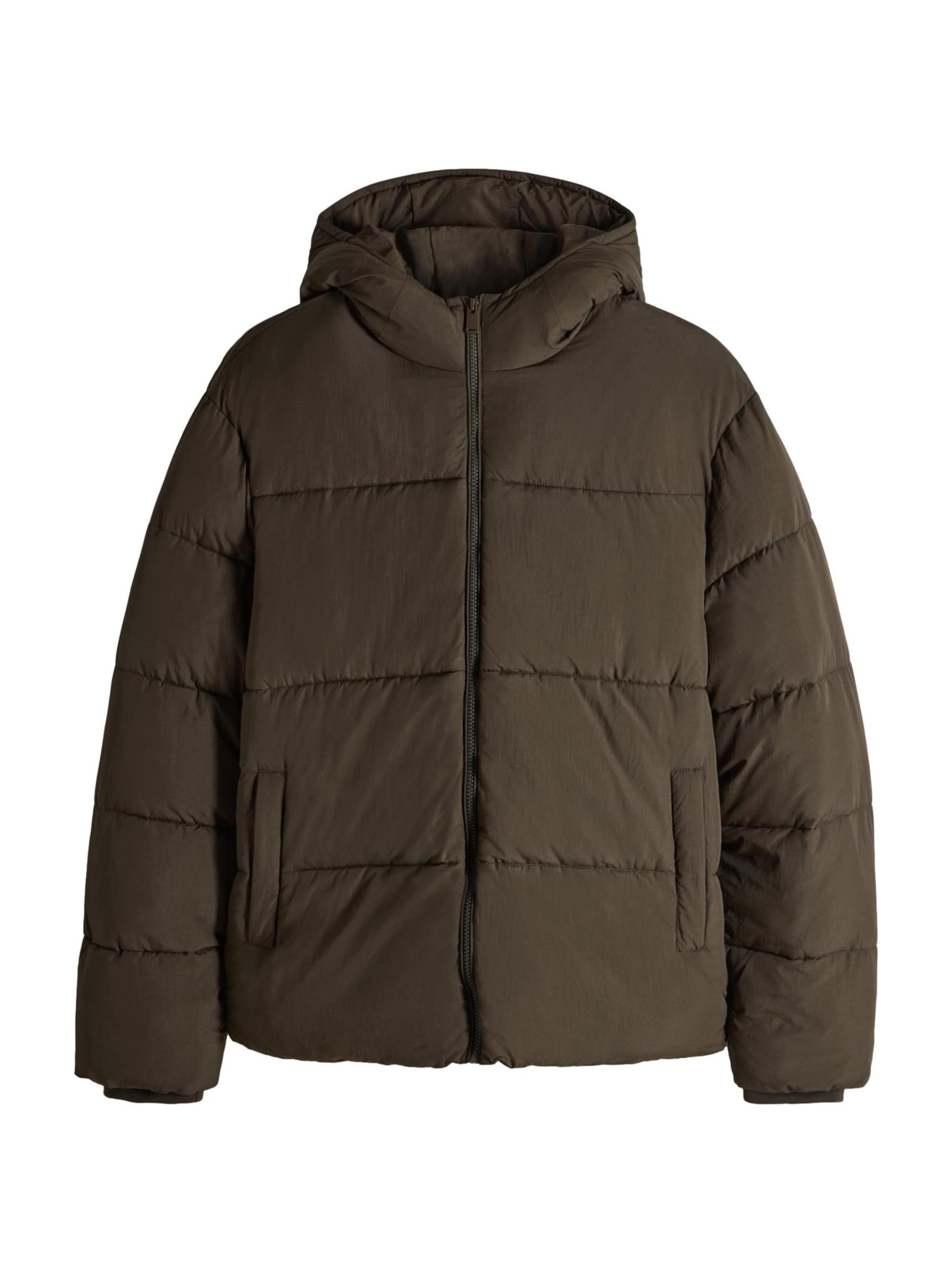 The Set Between-seasons coat in Green: front