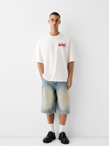 Bershka Shirt in White