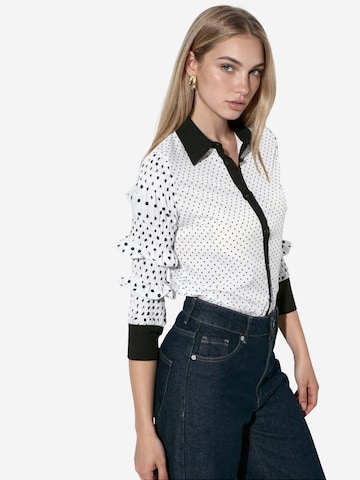 MSN Collection Blouse in White